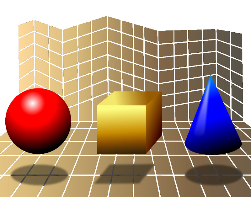 త్రిమితీయ ఆకారాలు